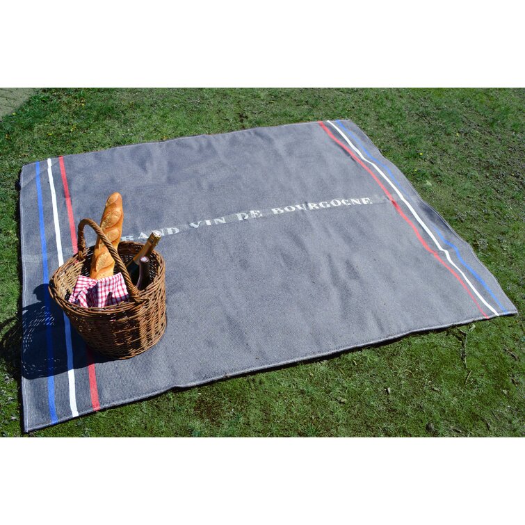 Canvas Picnic Blanket Service for 4